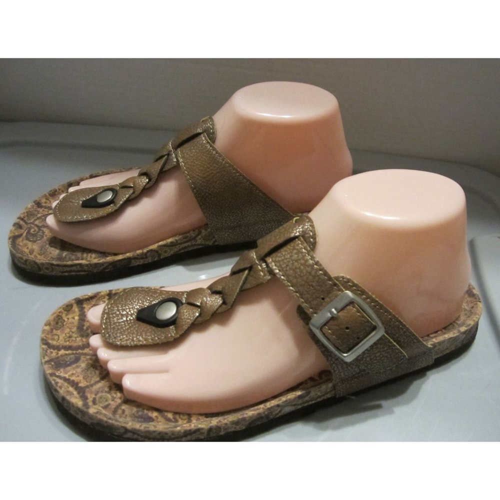 Muk Luk Marsha sandals Women's Size 8 - Picture 3 of 6